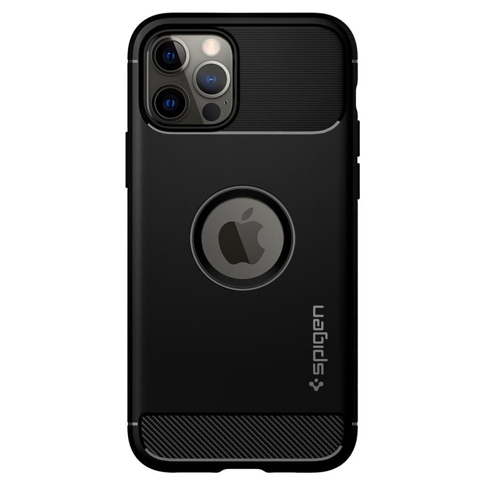 iPhone 12/12 Pro Case Rugged Armor Black