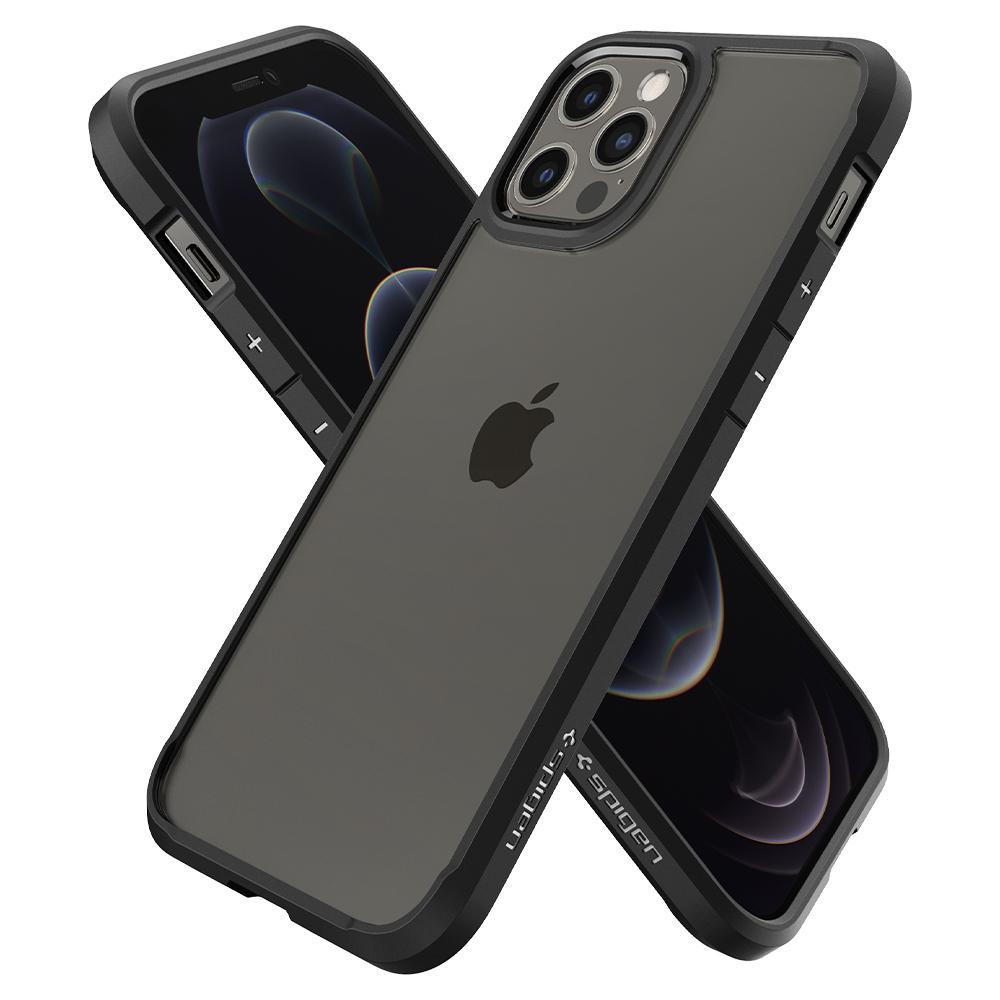 iPhone 12/12 Pro Case Ultra Hybrid Matte Black