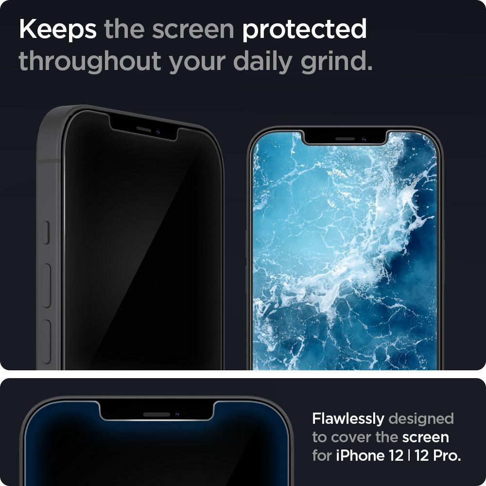 iPhone 12/12 Pro Screen Protector GLAS.tR SLIM HD