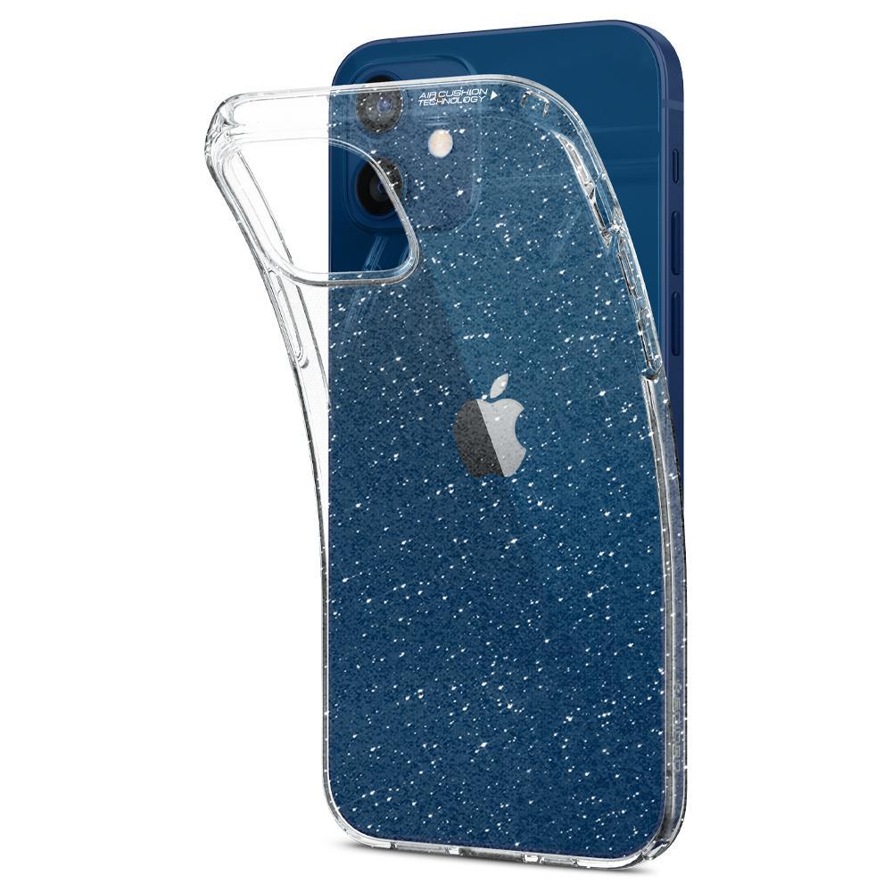 iPhone 12 Mini Case Liquid Crystal Glitter Crystal