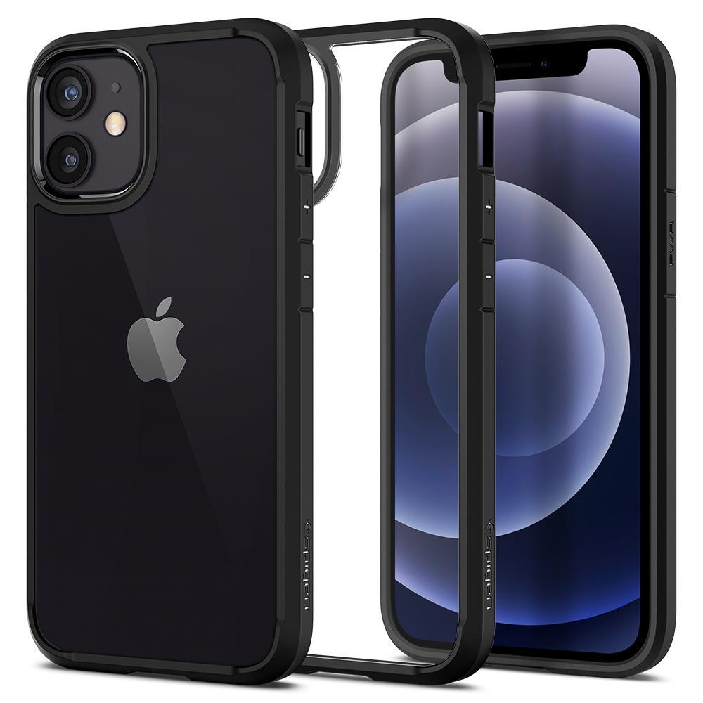 iPhone 12 Mini Case Ultra Hybrid Matte Black