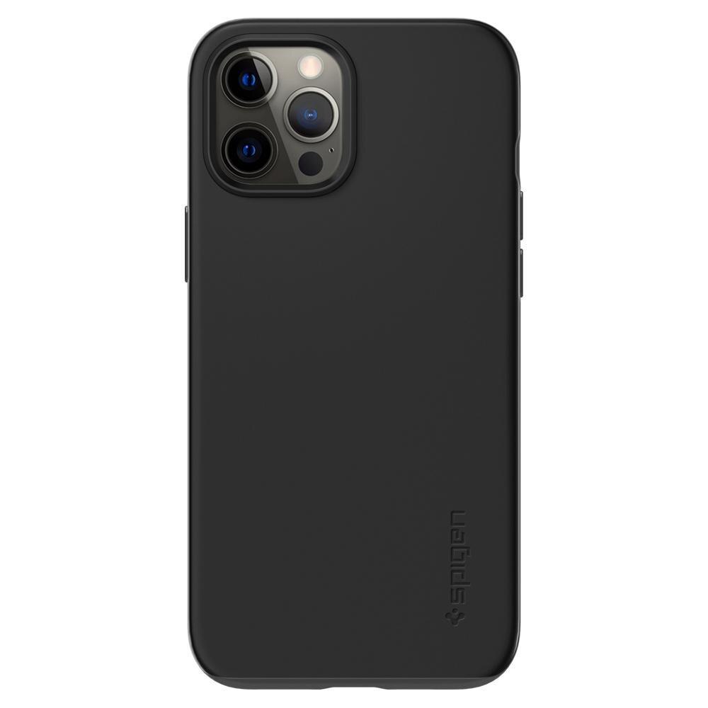 iPhone 12 Pro Max Case Thin Fit Black