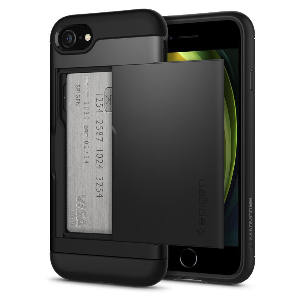 iPhone 7/8/SE 2020 Case Slim Armor CS Black