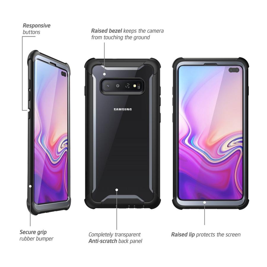 Ares Clear Case Galaxy S10 Plus Black