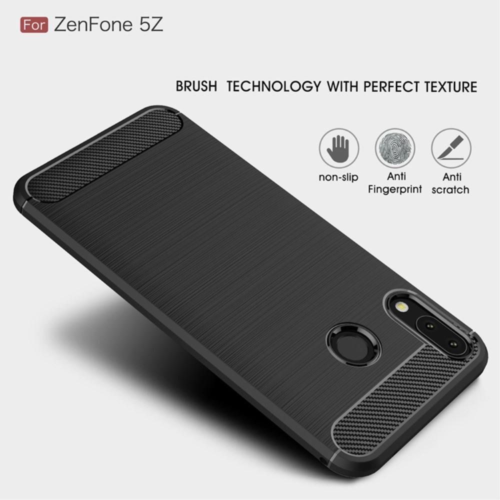 Brushed TPU Deksel Asus ZenFone 5/5Z black