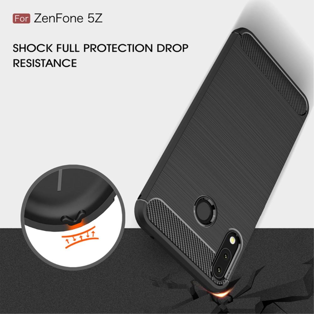 Brushed TPU Deksel Asus ZenFone 5/5Z black