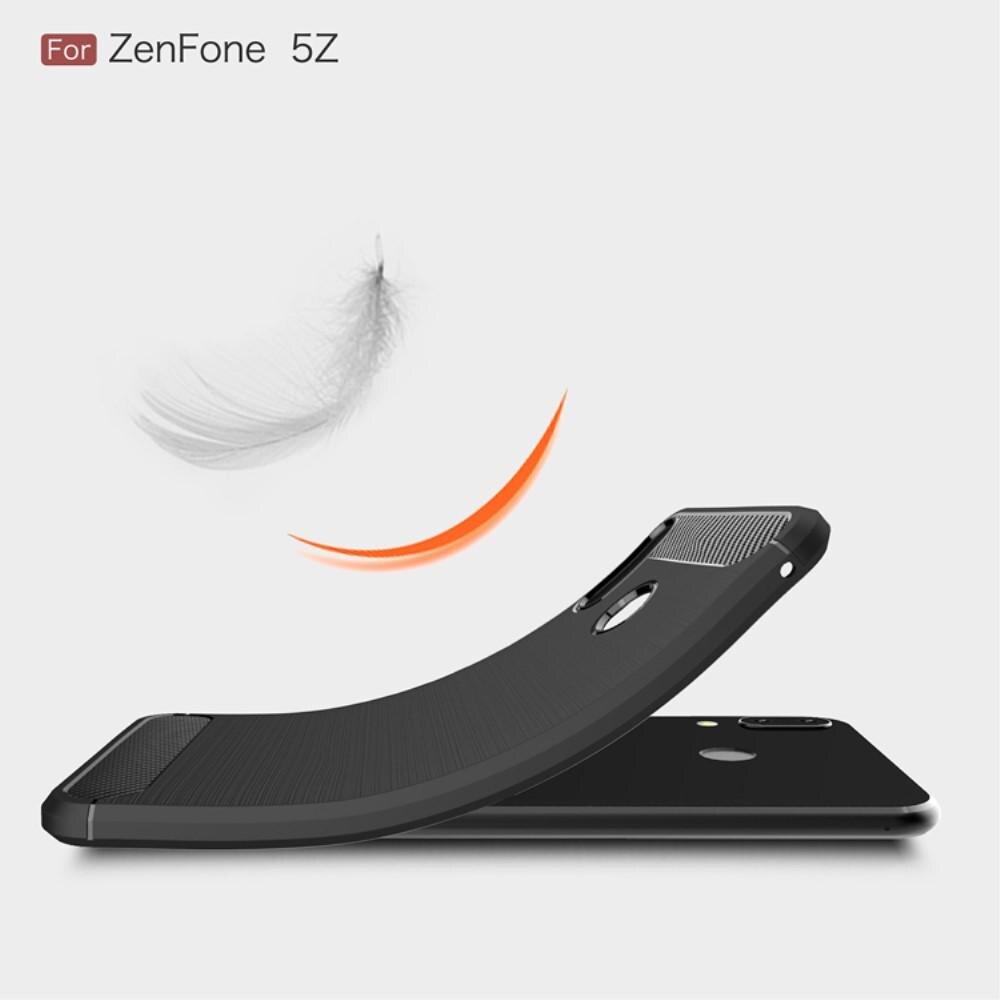 Brushed TPU Deksel Asus ZenFone 5/5Z black