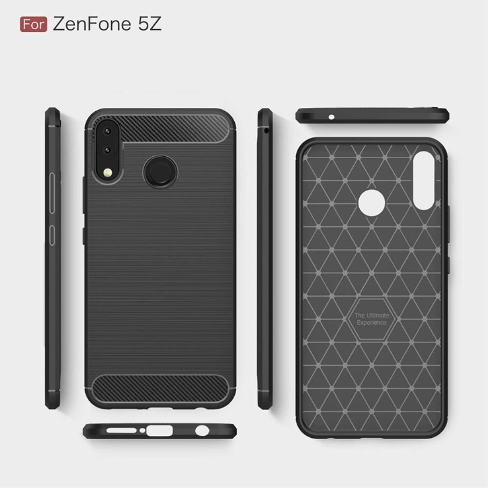 Brushed TPU Deksel Asus ZenFone 5/5Z black