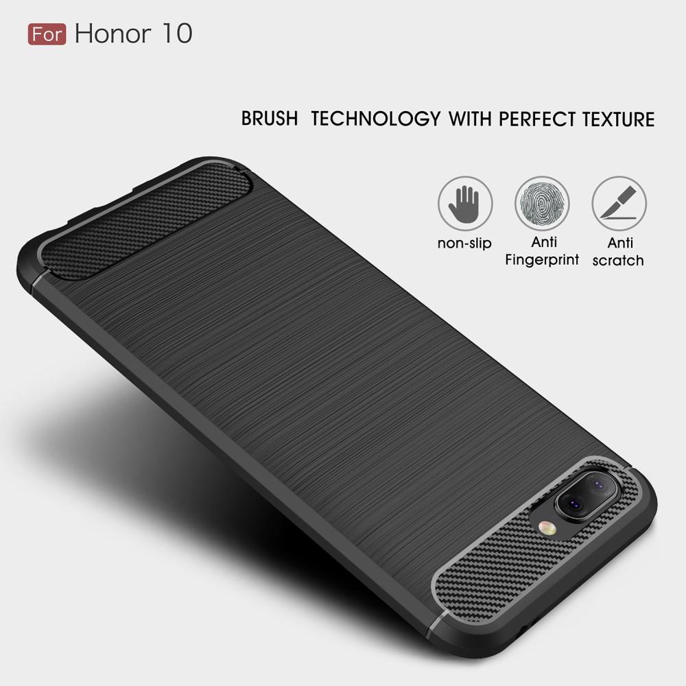 Brushed TPU Deksel Honor 10 black