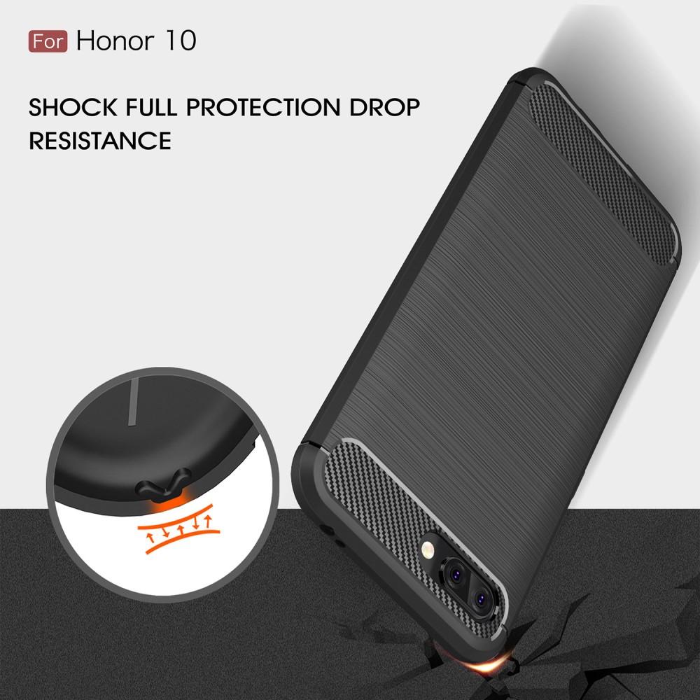 Brushed TPU Deksel Honor 10 black