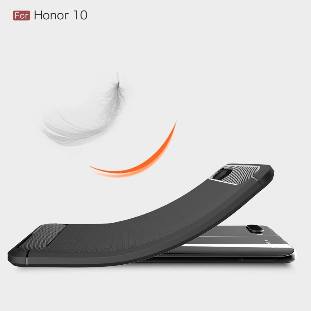 Brushed TPU Deksel Honor 10 black