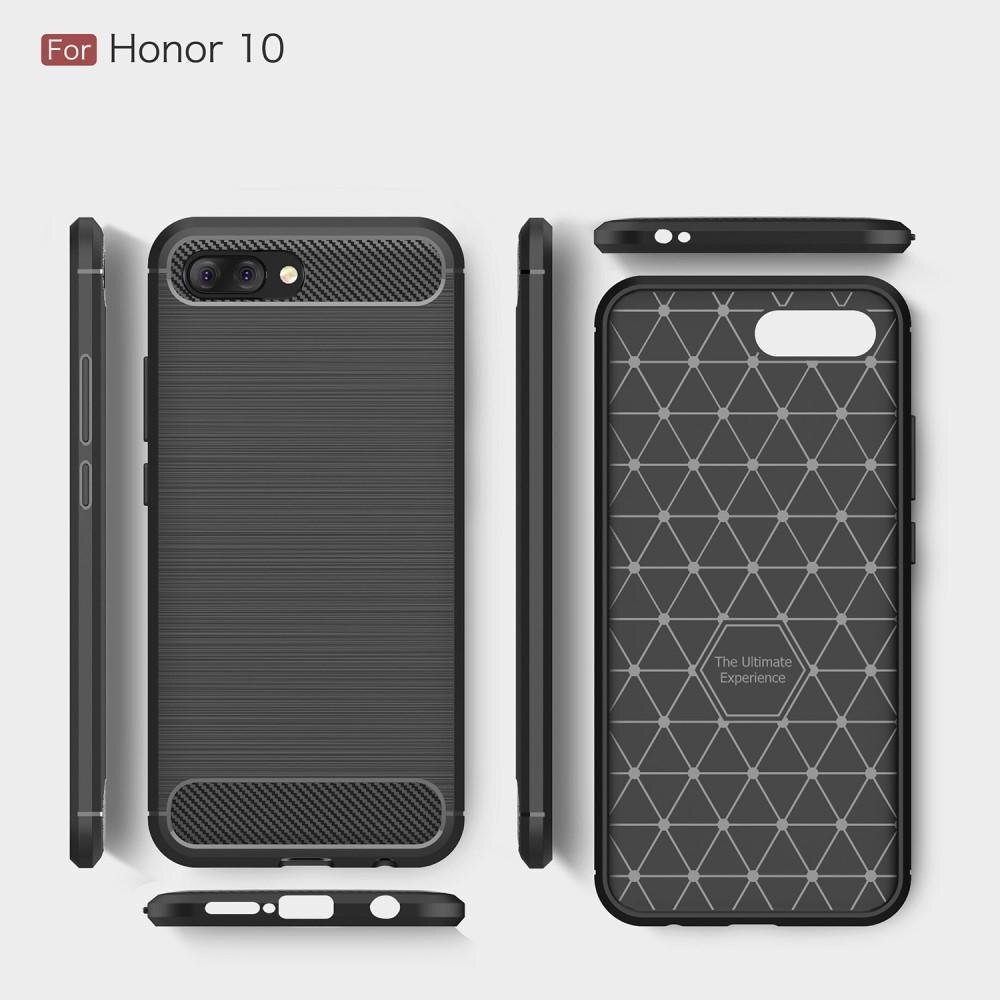 Huawei Honor 10 Deksel TPU Brushed Svart