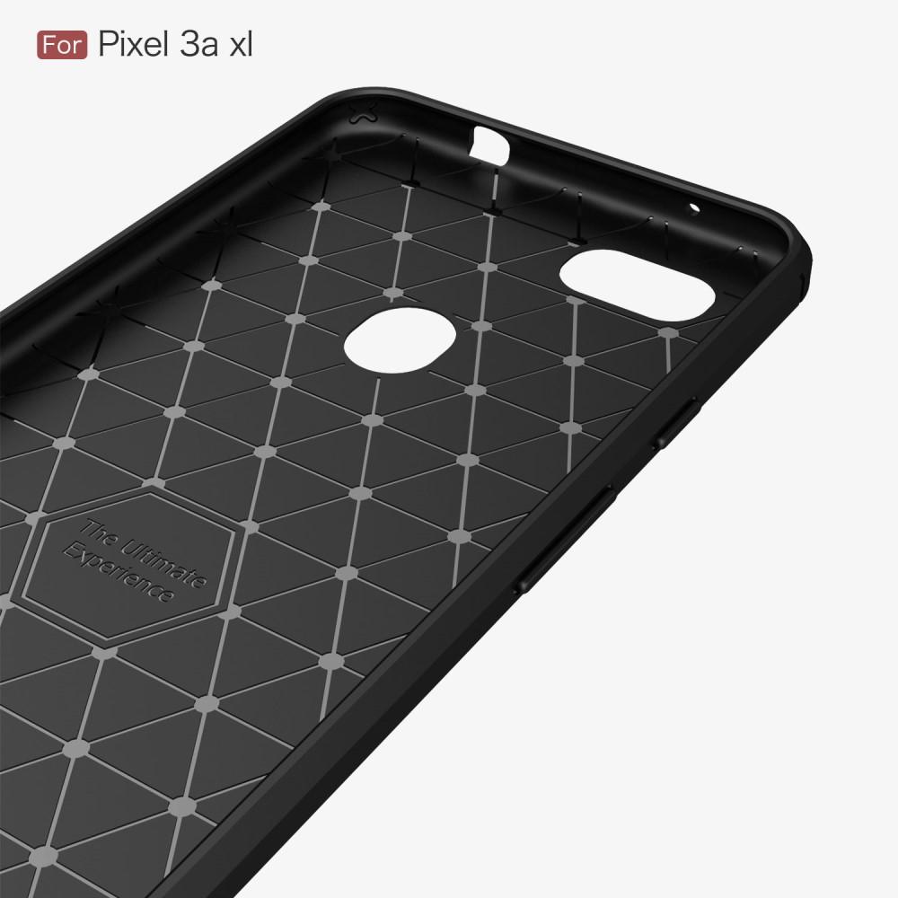 Brushed TPU Deksel Google Pixel 3a XL Black