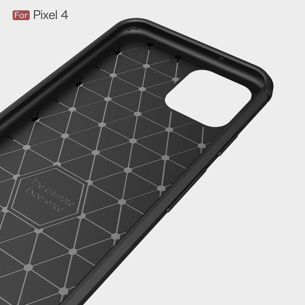 Brushed TPU Deksel Google Pixel 4 Black