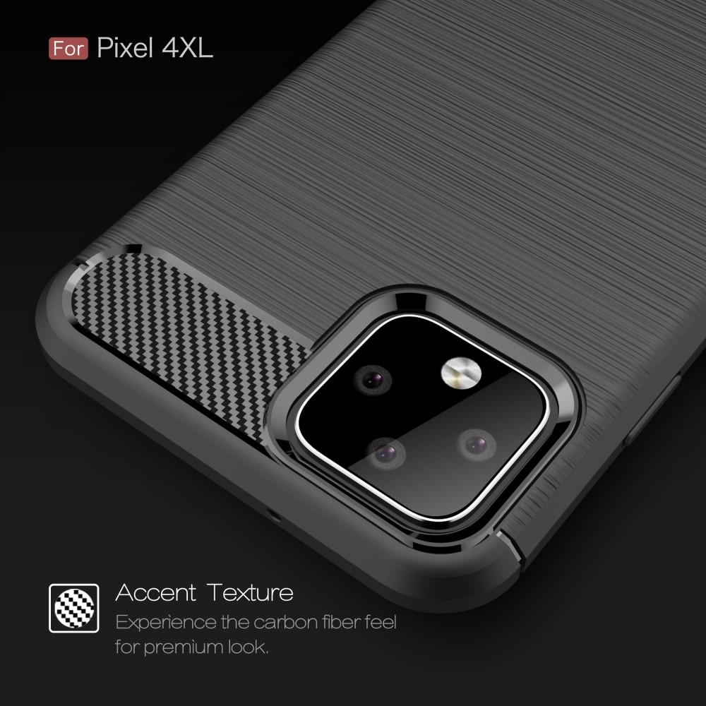 Brushed TPU Deksel Google Pixel 4 XL Black