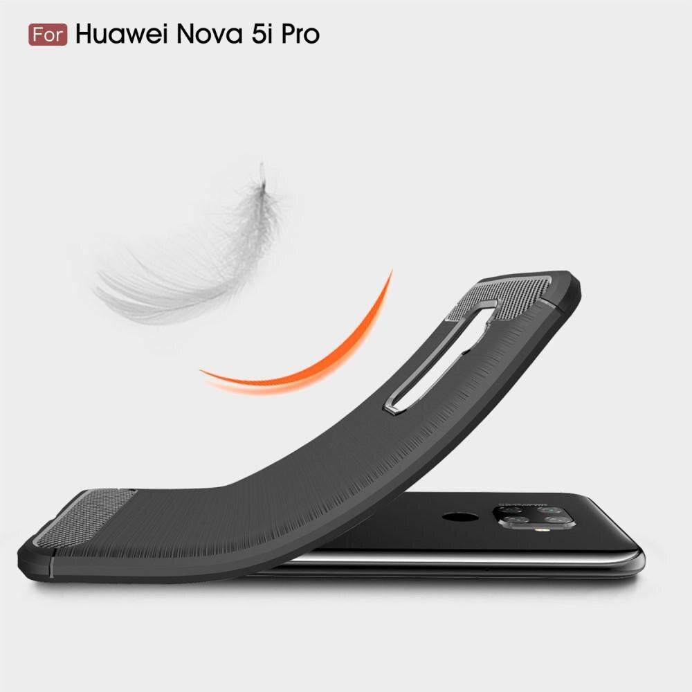 Brushed TPU Deksel Huawei Mate 30 Lite Black