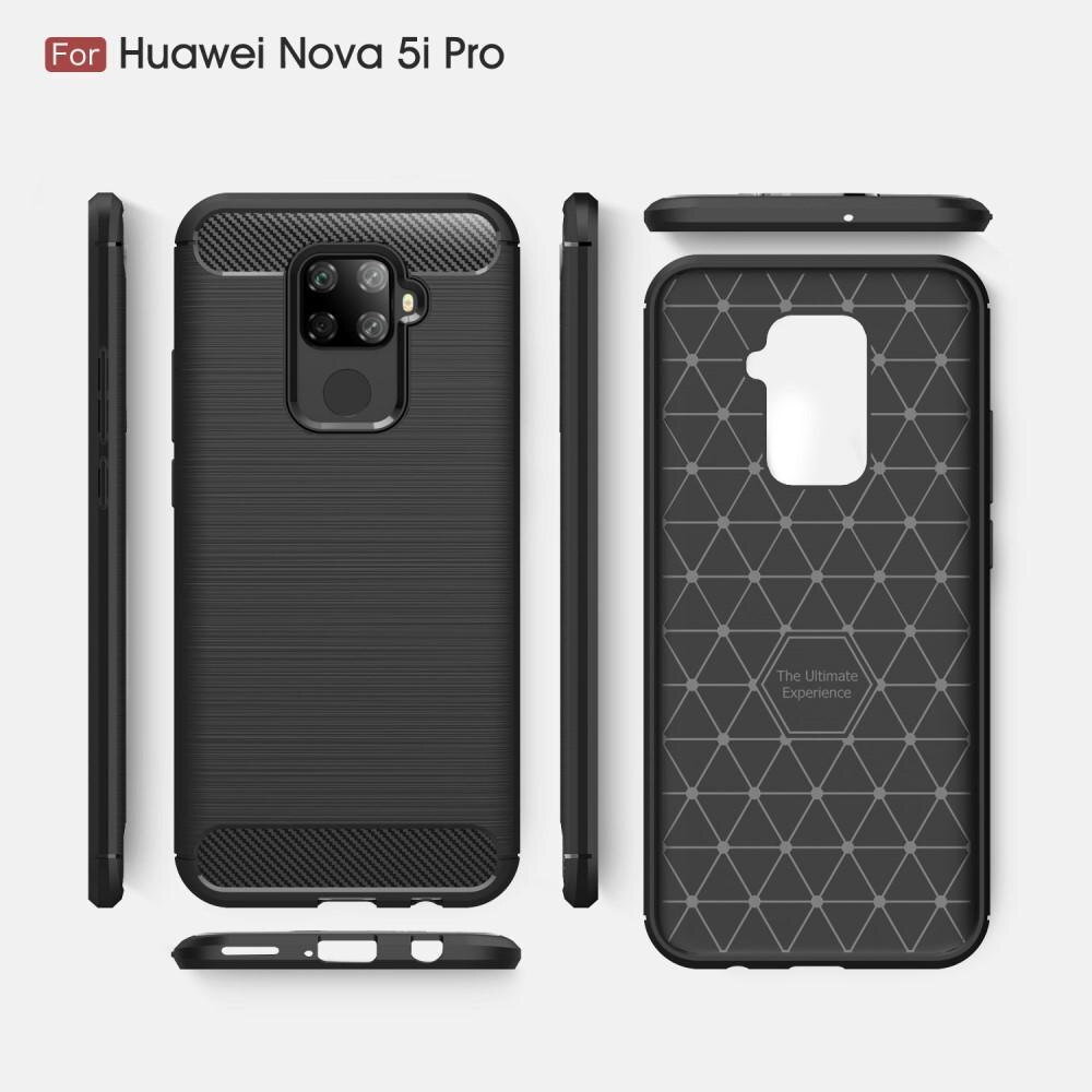 Brushed TPU Deksel Huawei Mate 30 Lite Black