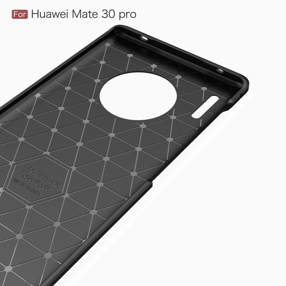 Brushed TPU Deksel Huawei Mate 30 Pro Black