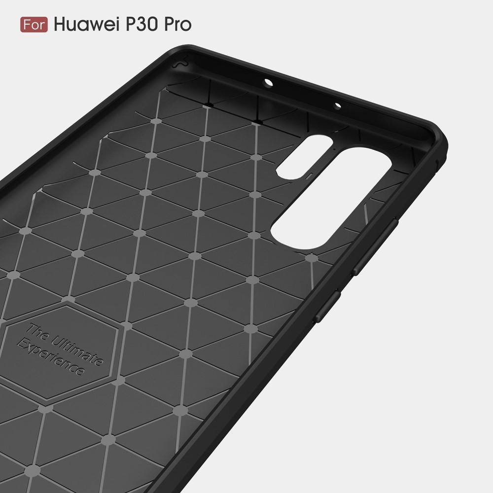 Huawei P30 Pro Deksel TPU Brushed Svart