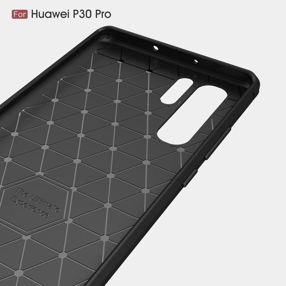 Brushed TPU Deksel Huawei P30 Pro black