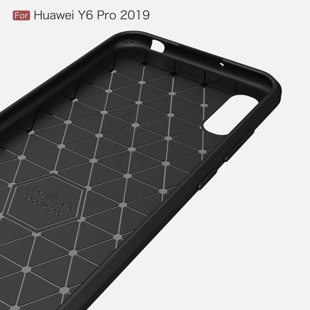 Brushed TPU Deksel Huawei Y6 2019 Black