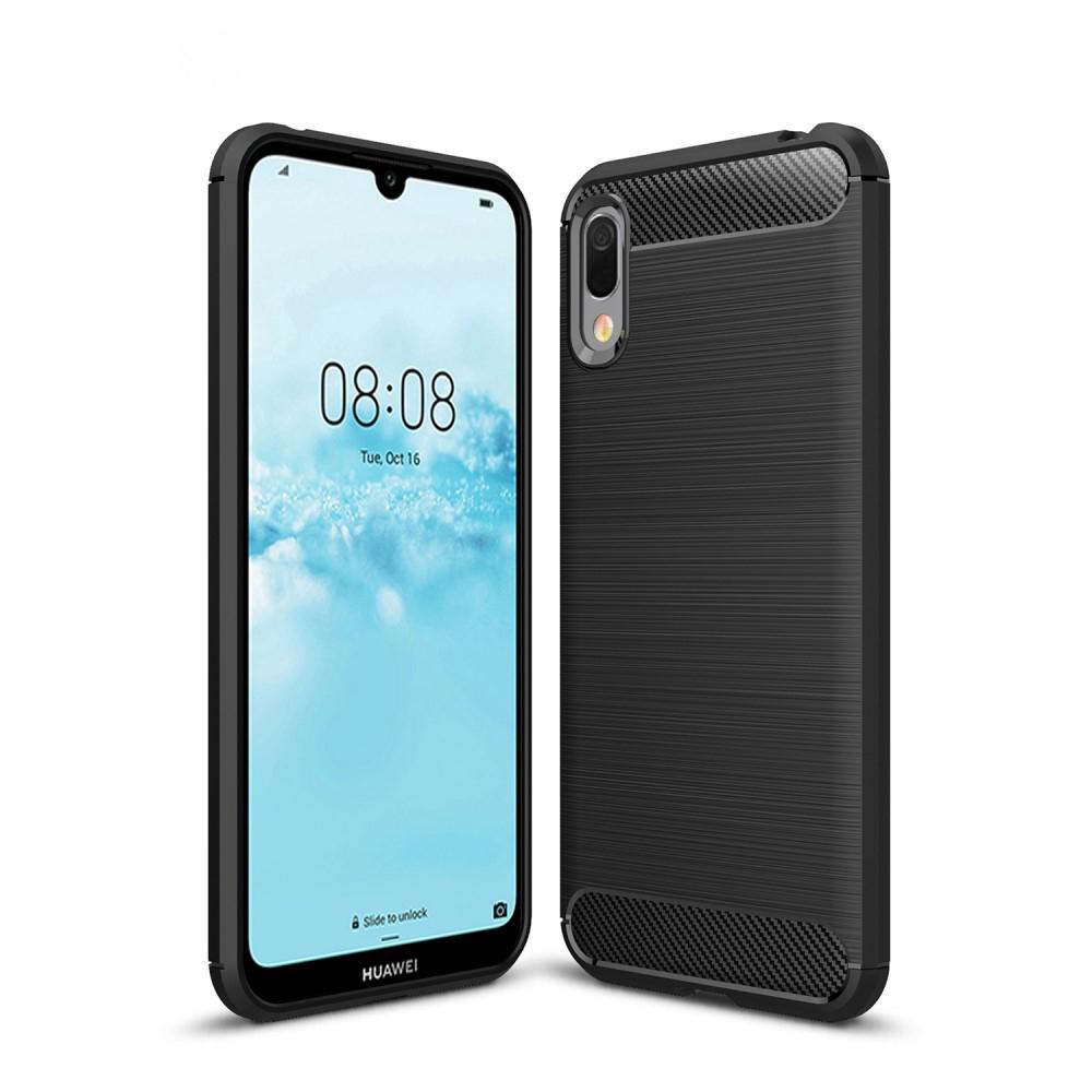 Brushed TPU Deksel Huawei Y6 2019 Black