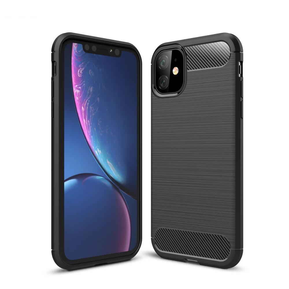 Brushed TPU Deksel iPhone 11 Black