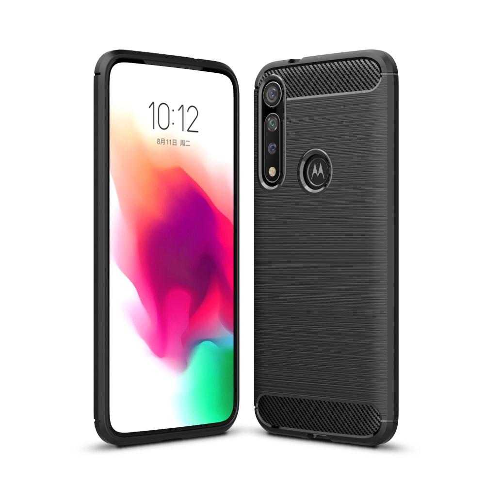 Brushed TPU Deksel Motorola Moto G8 Plus Black