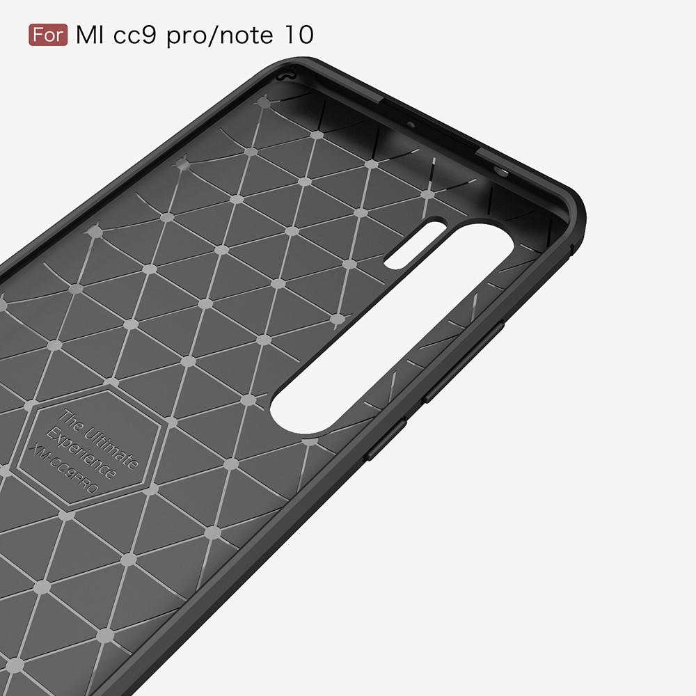 Brushed TPU Deksel Xiaomi Mi Note 10/10 Pro Black