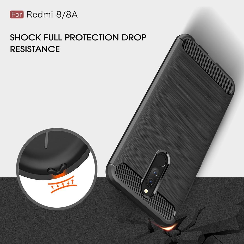 Brushed TPU Deksel Xiaomi Redmi 8/8A Black