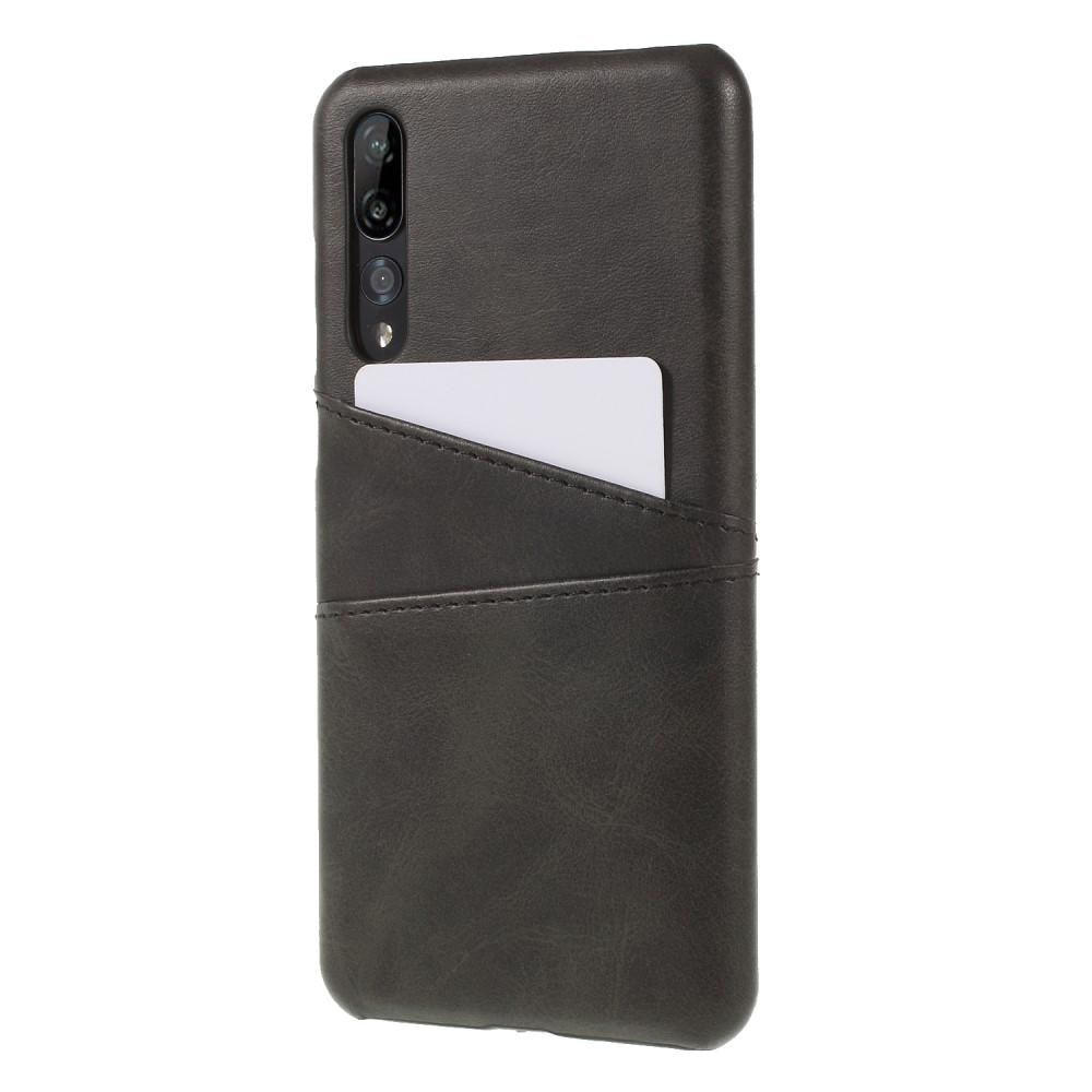 Card Slots Case Huawei P20 Pro svart