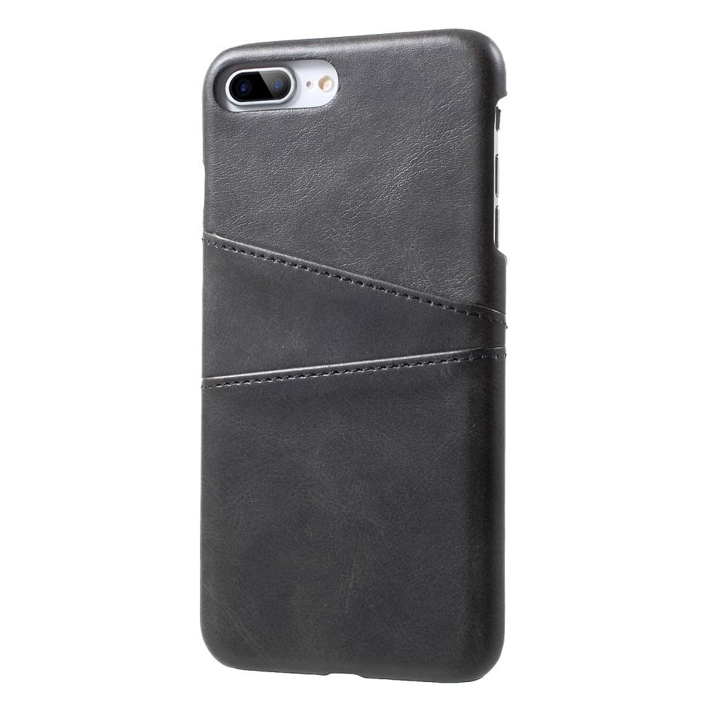 Card Slots Case iPhone 7 Plus/8 Plus svart