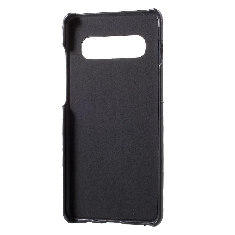 Card Slots Case Samsung Galaxy S10 svart