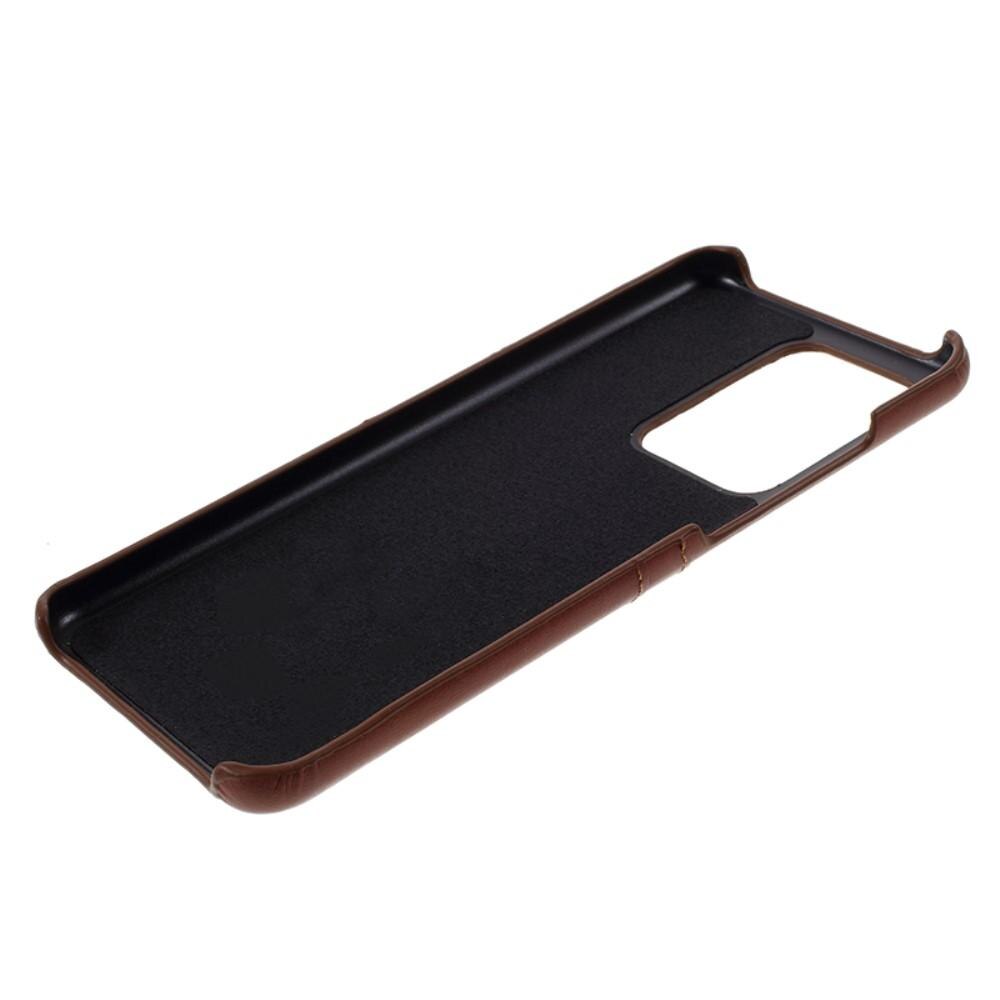 Card Slots Case Samsung Galaxy S20 Ultra brun