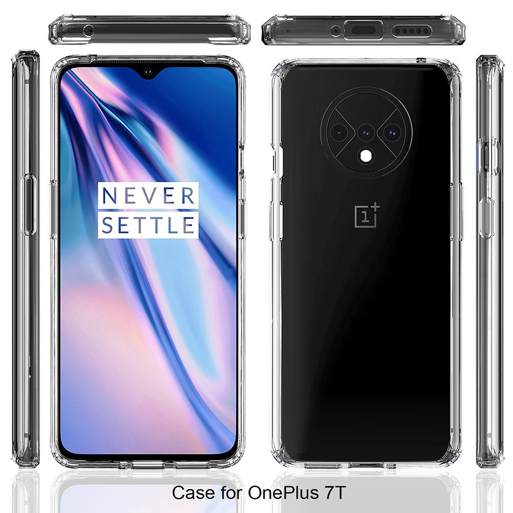 Crystal Hybrid Case OnePlus 7T Transparent