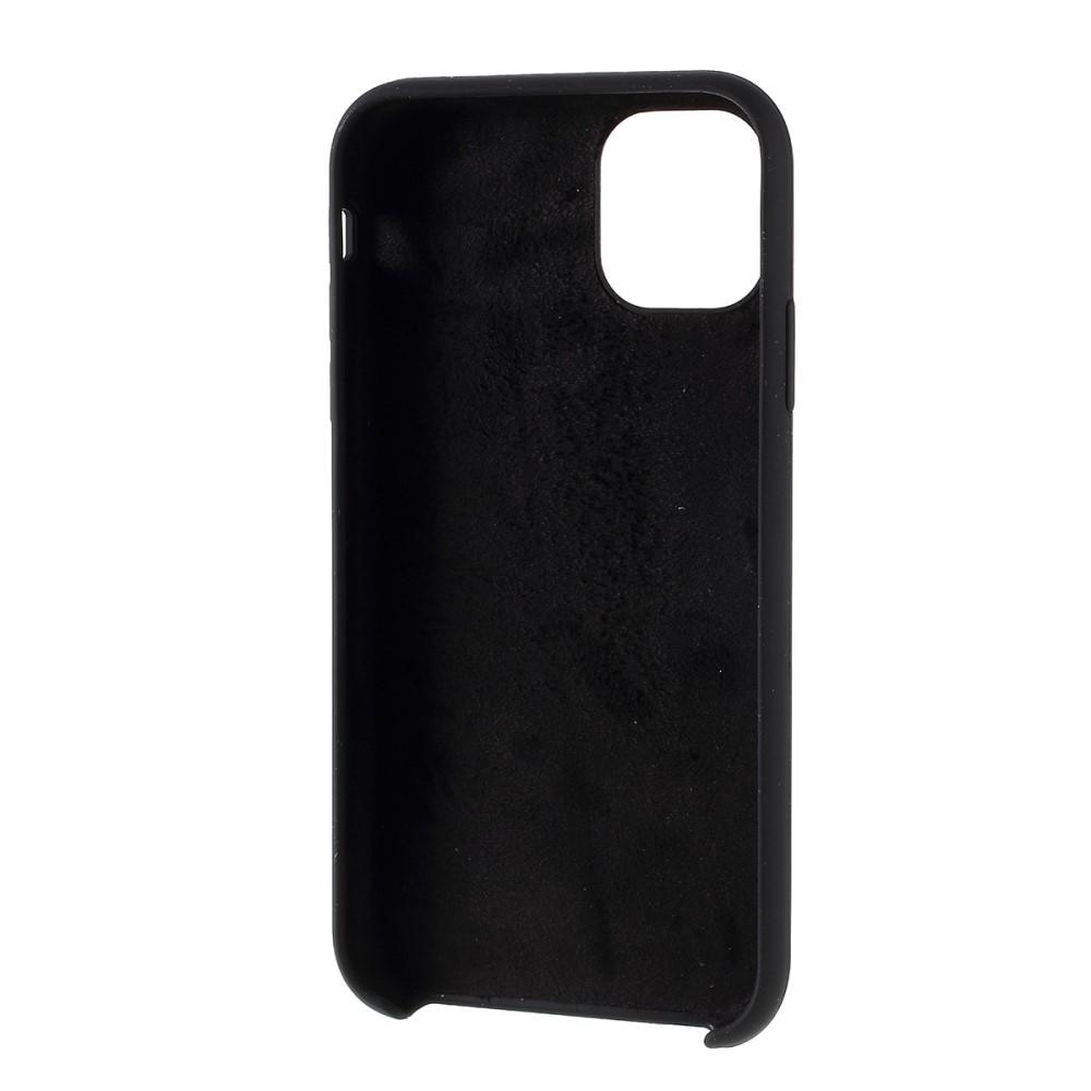 Liquid Silicone Case iPhone 11 Black