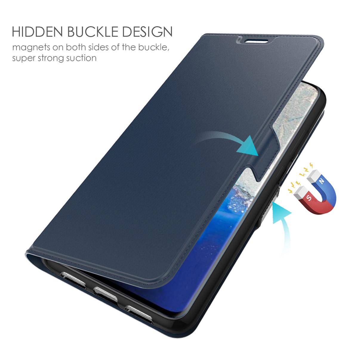 Slim Card Wallet Samsung Galaxy S20 blå