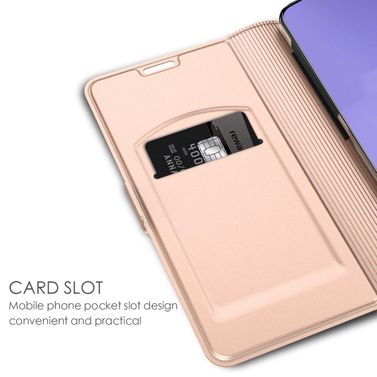 Slim Card Wallet Samsung Galaxy A51 rosegull