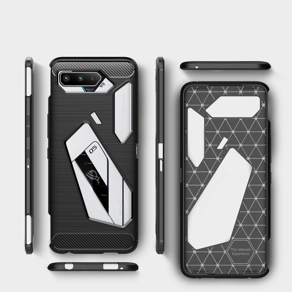 Asus ROG Phone 5 Deksel TPU Brushed Svart