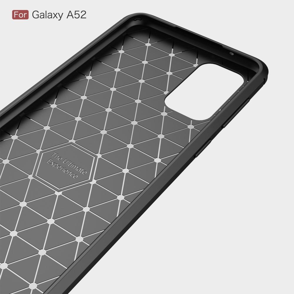 Samsung Galaxy A52 5G Deksel TPU Brushed Svart