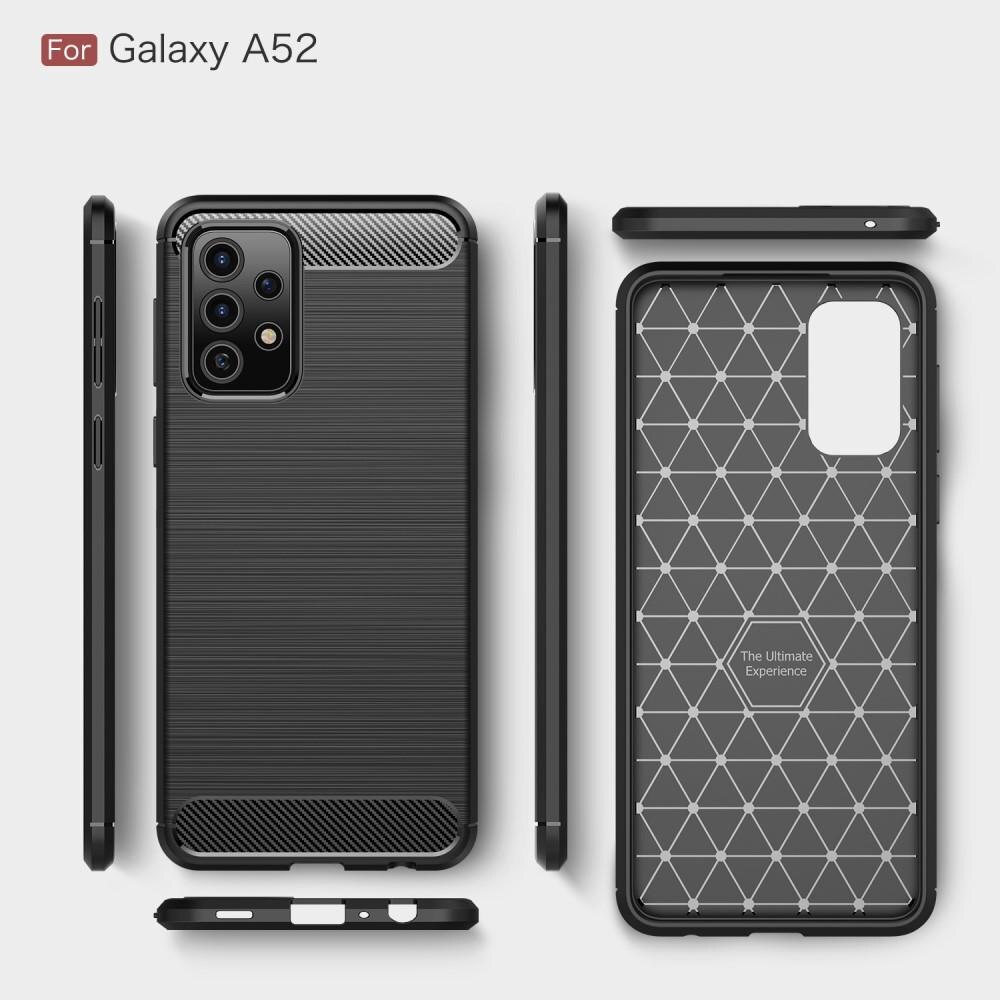 Brushed TPU Deksel Galaxy A52/A52s Black