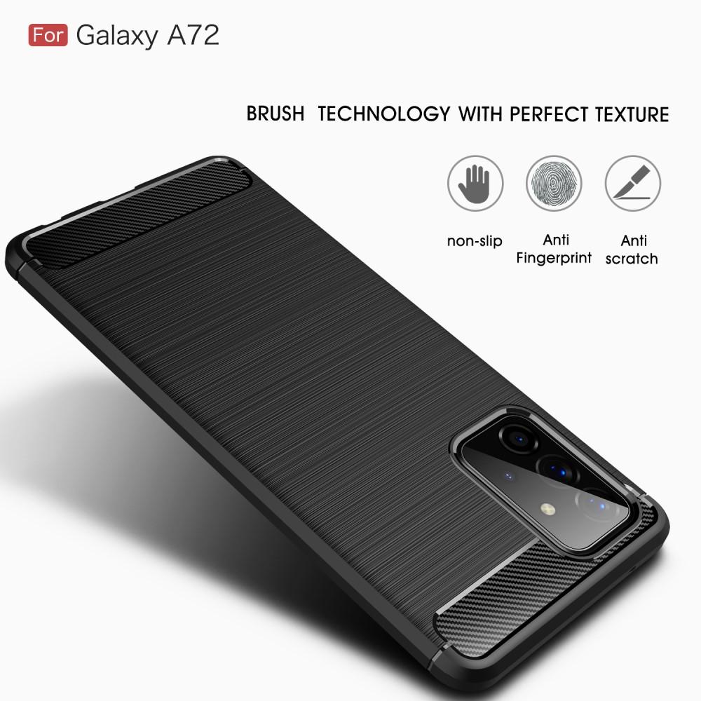 Brushed TPU Deksel Galaxy A72 5G Black