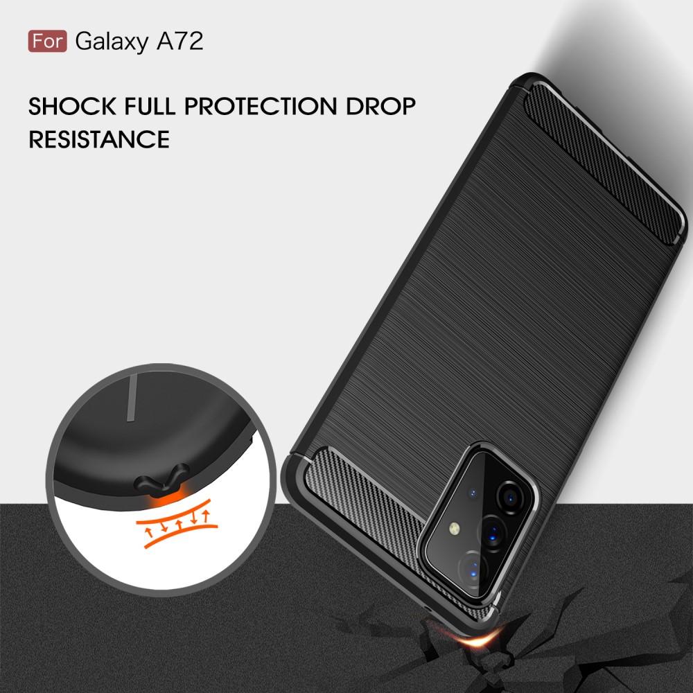 Brushed TPU Deksel Galaxy A72 5G Black