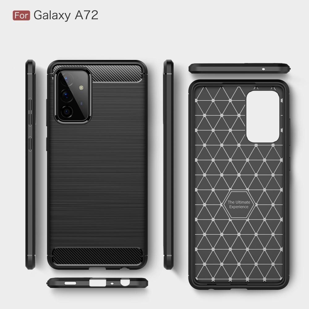 Brushed TPU Deksel Galaxy A72 5G Black