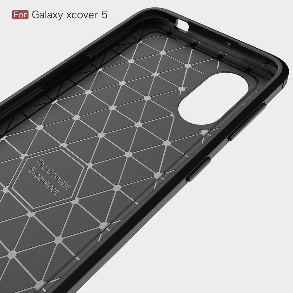 Samsung Galaxy Xcover 5 Deksel TPU Brushed Svart