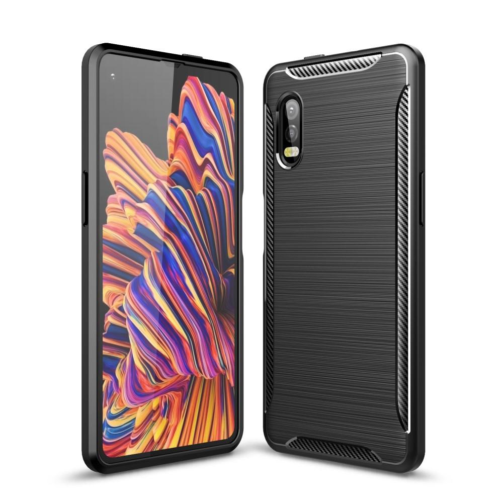 Samsung Galaxy Xcover Pro Deksel TPU Brushed Svart