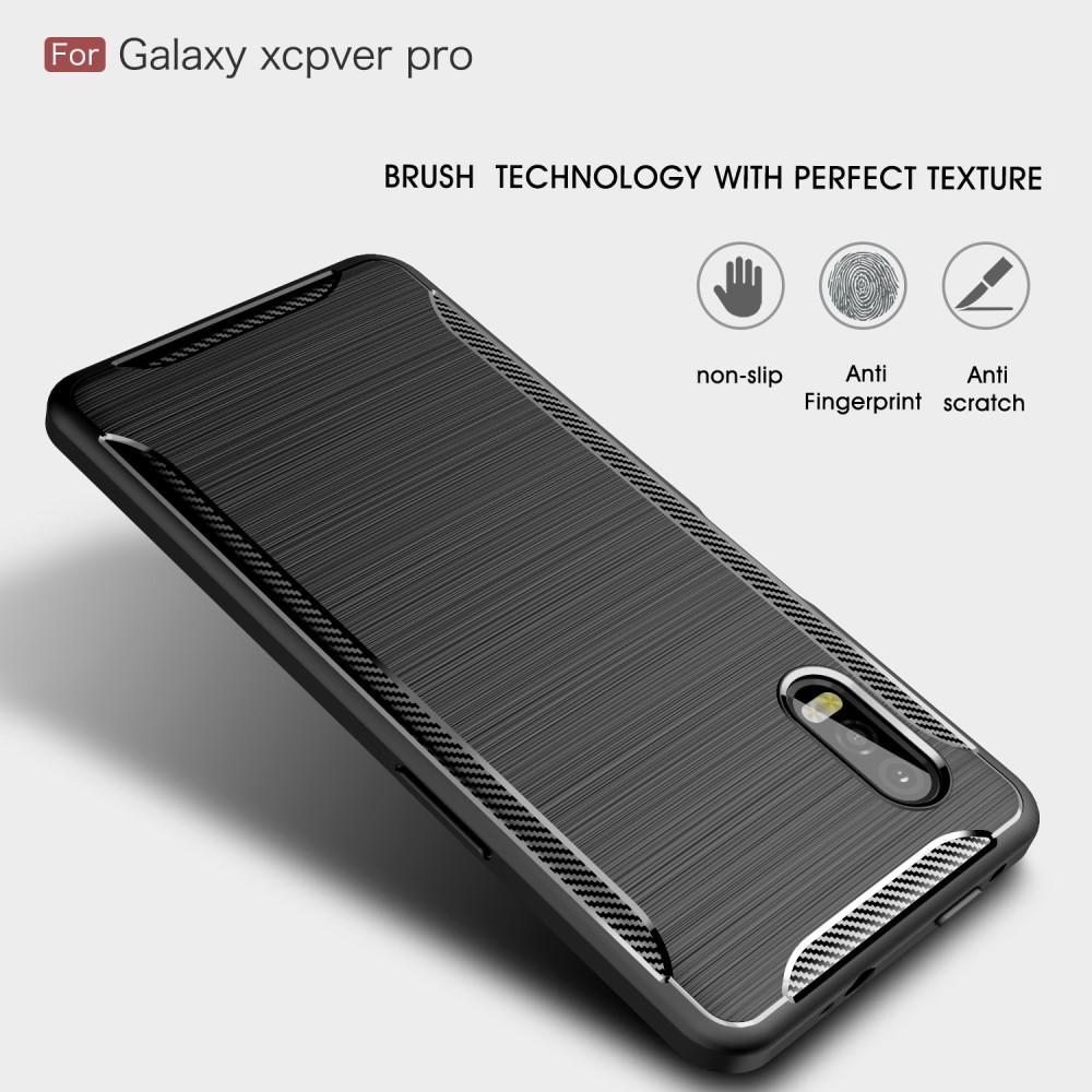 Samsung Galaxy Xcover Pro Deksel TPU Brushed Svart