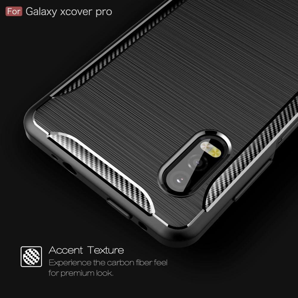 Samsung Galaxy Xcover Pro Deksel TPU Brushed Svart