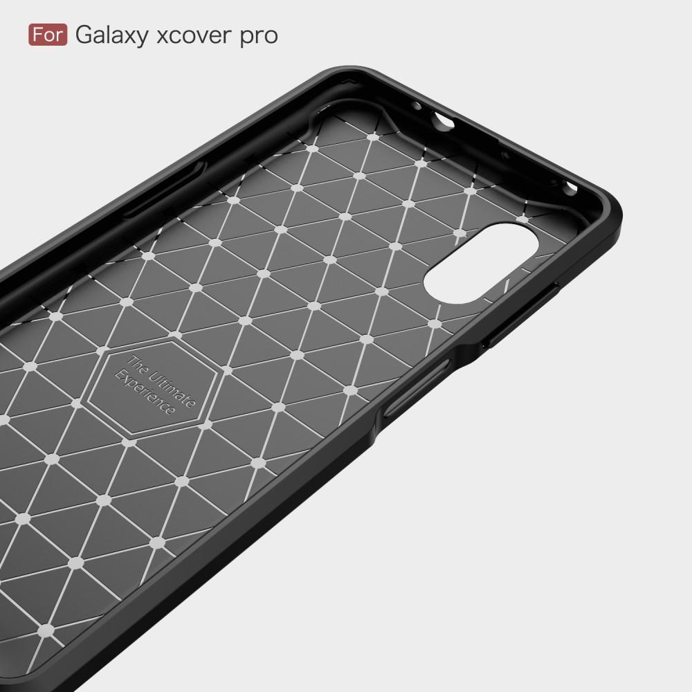 Brushed TPU Deksel Galaxy Xcover Pro Black