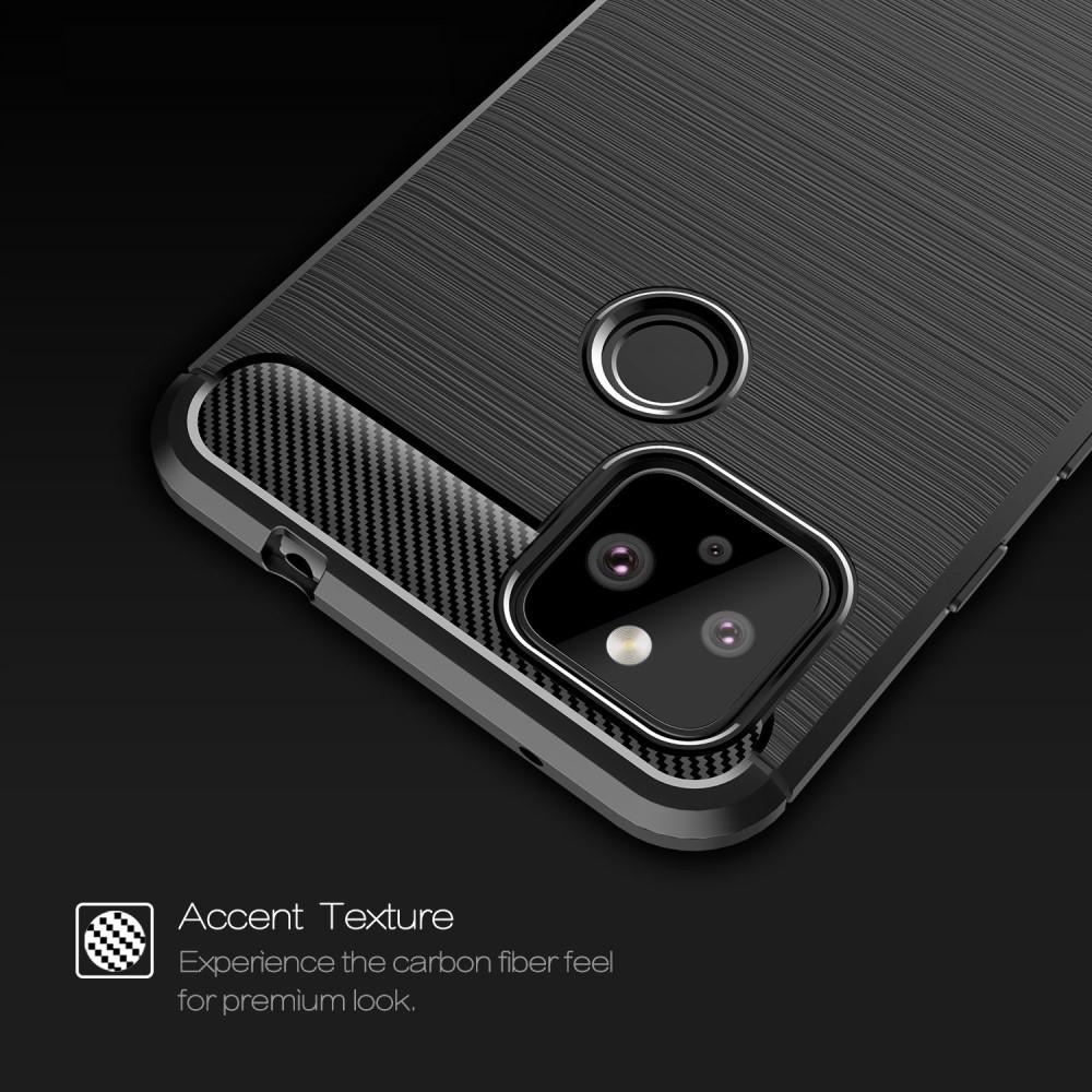 Brushed TPU Deksel Google Pixel 4a 5G Black